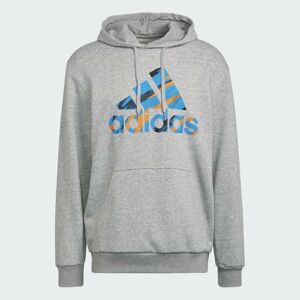Adidas Essentials French Terry Camo-Print Hoodie M