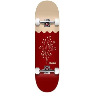 Aloiki Red Leaf 7.75" Skateboard