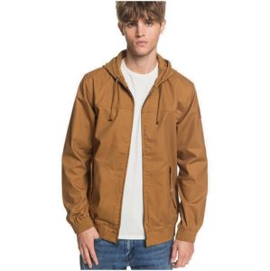 Quiksilver Brooks Unlined Hooded Canvas Jacket M