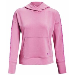 Under Armour UA Rival Terry Taped Hoodie-PNK XS