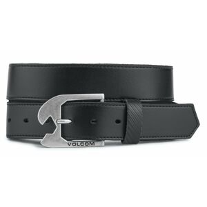 Volcom M Skully Leather Belt Black 38